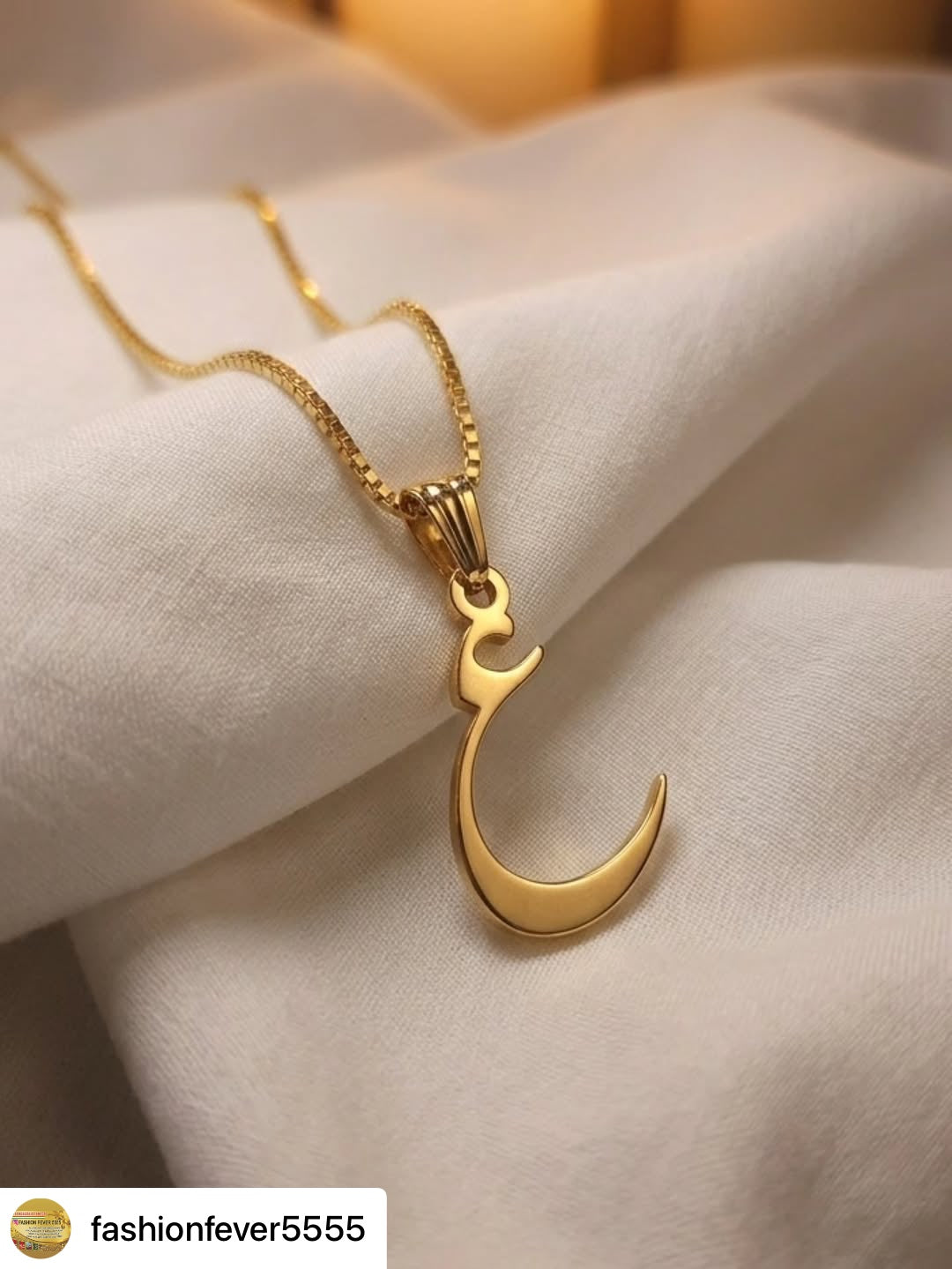 Single Alphabet Necklace– 22 Carat Gold Plated & 925 Silver Plated | Personalised Initial Pendant