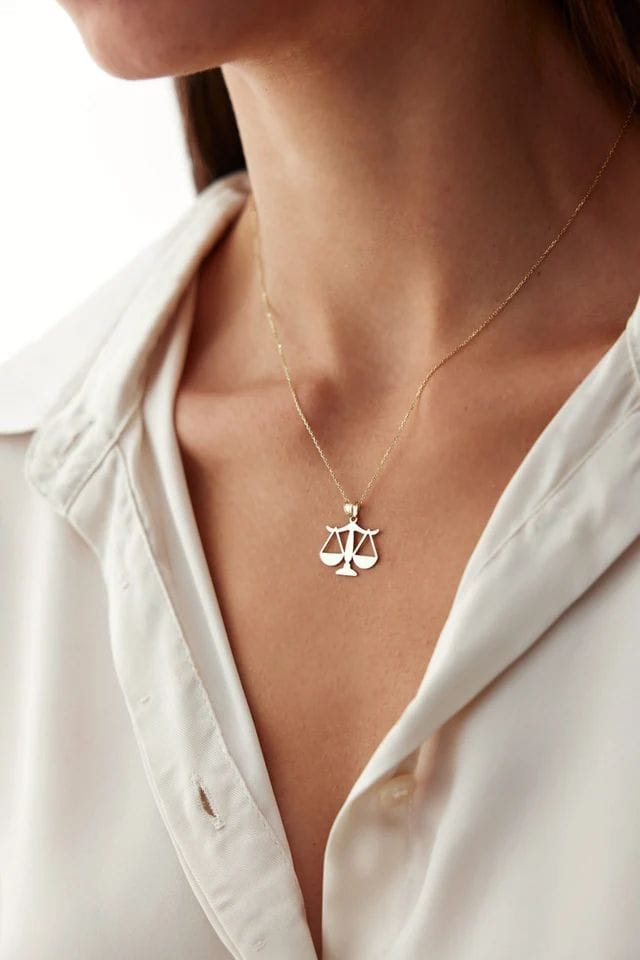 The Juris Doctor: Bespoke Advocate Name Necklace in 22K Gold & 925 Silver Plating