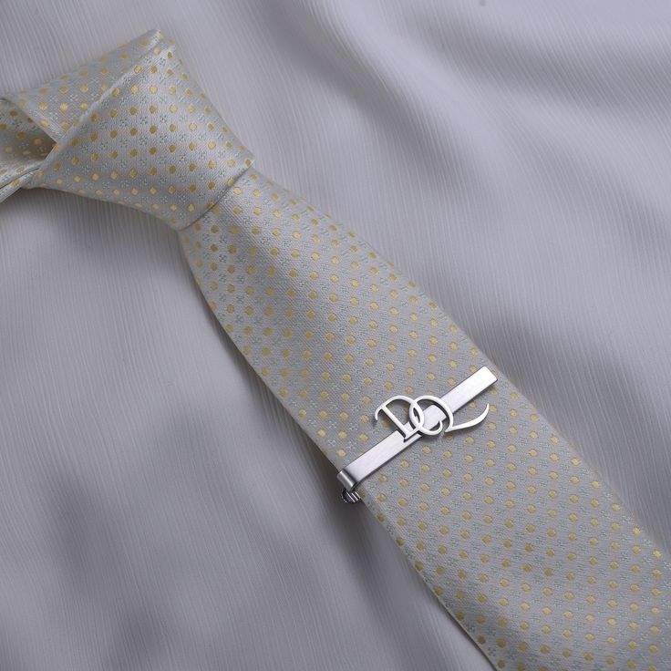 Customized Alphabet Initial Tie Pin | 22K Gold & 925 Silver Plated