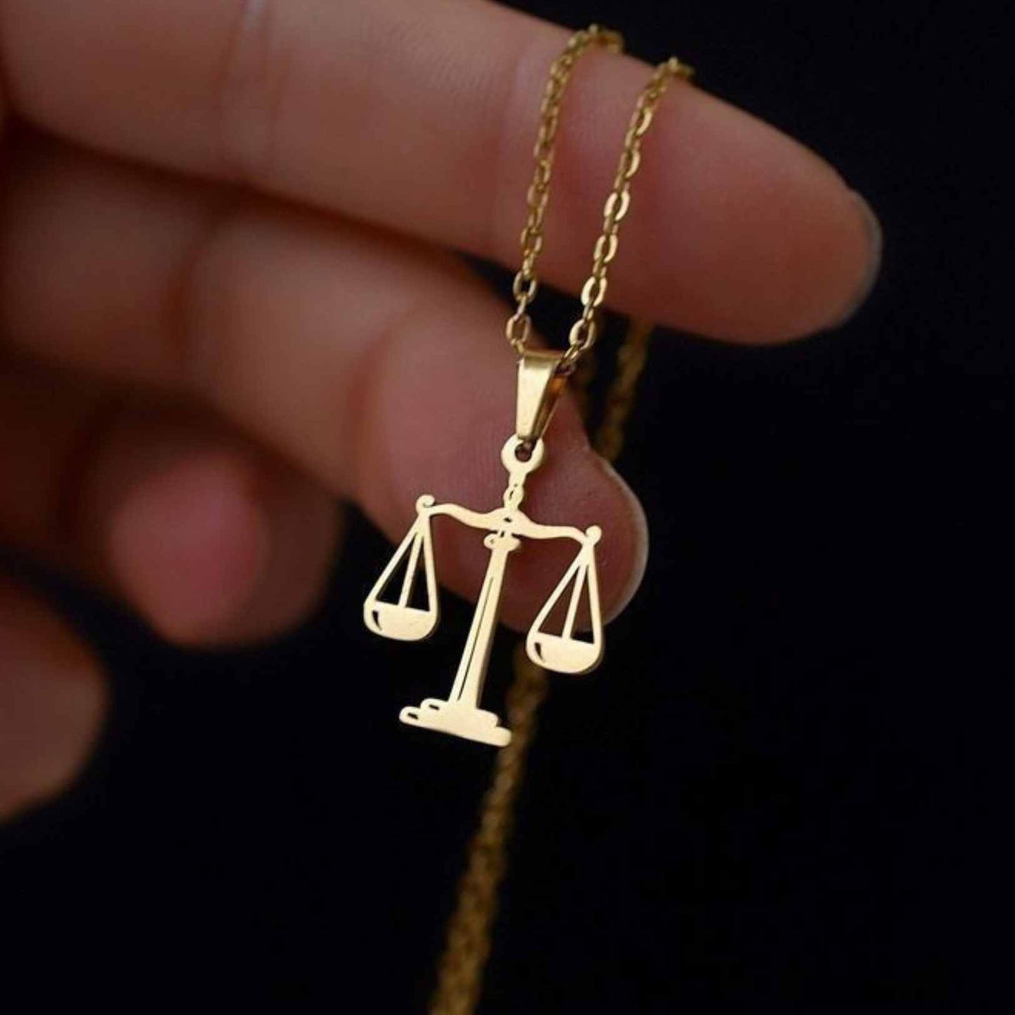 Advocate Necklace – 22K Gold Plated & Anti-Tarnish Finish