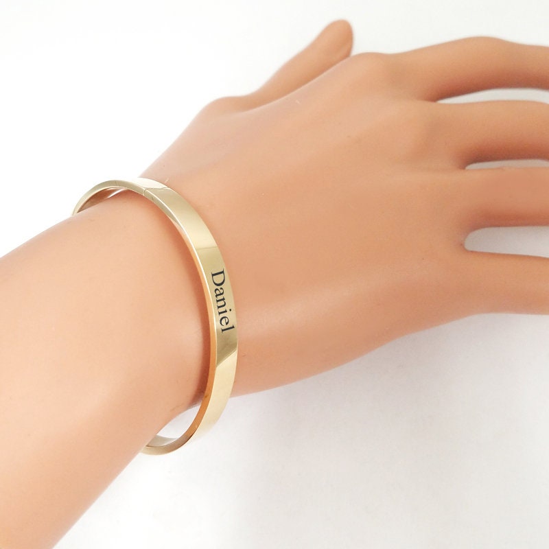 The Personalized Name Cuff – Tarnish-Free & Available in 4 Shades