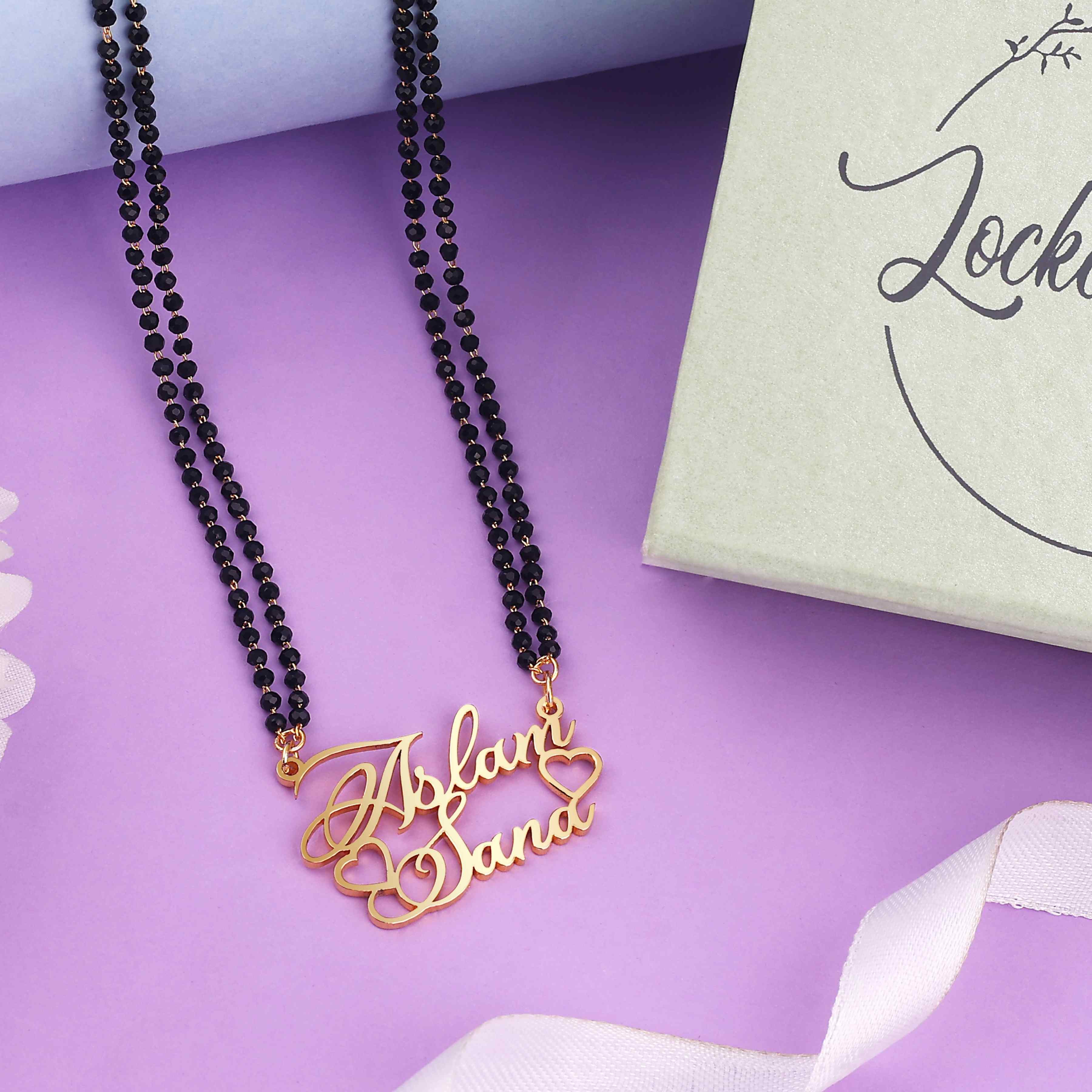 Personalised Name Mangalsutar