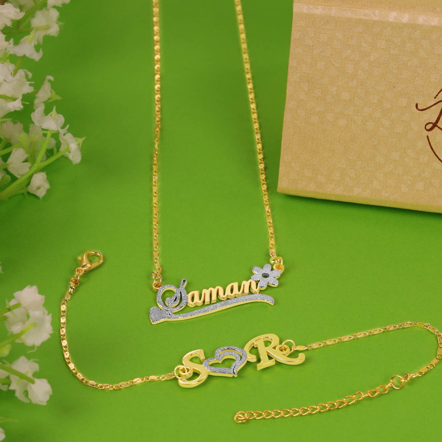 "Custom Crafted: Personalized Necklaces and Bracelets for Every Occasion"