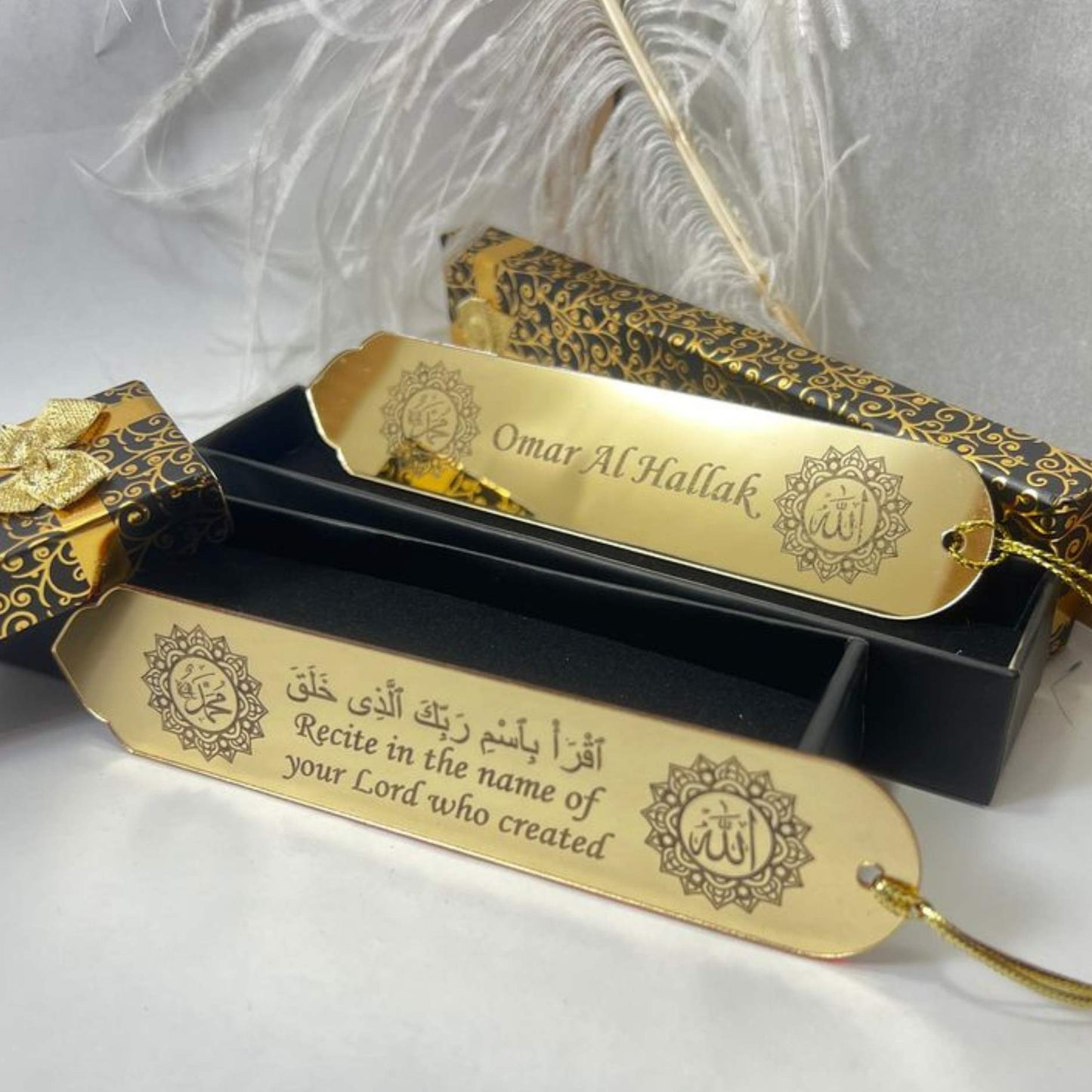 Luxury customized Acrylic Quran Bookmark – A Thoughtful Islamic Gift