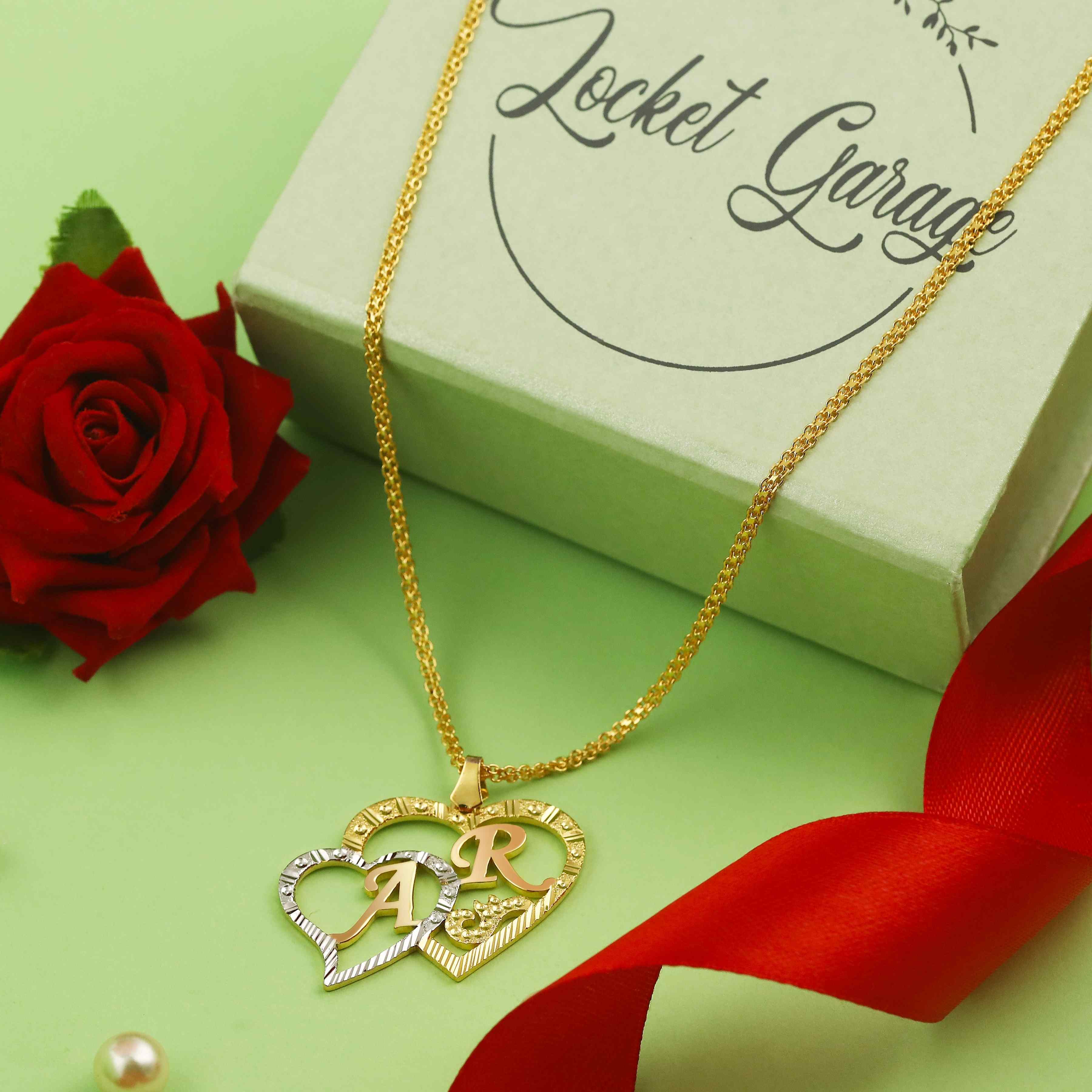 14k Yellow Gold Initial Letter K Charm Pendant 0.91 Inch