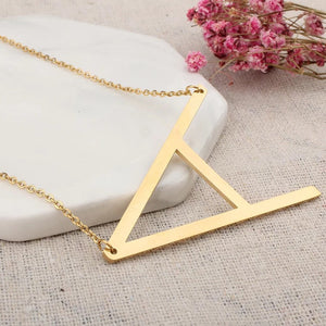 Statement Initial customised Necklace