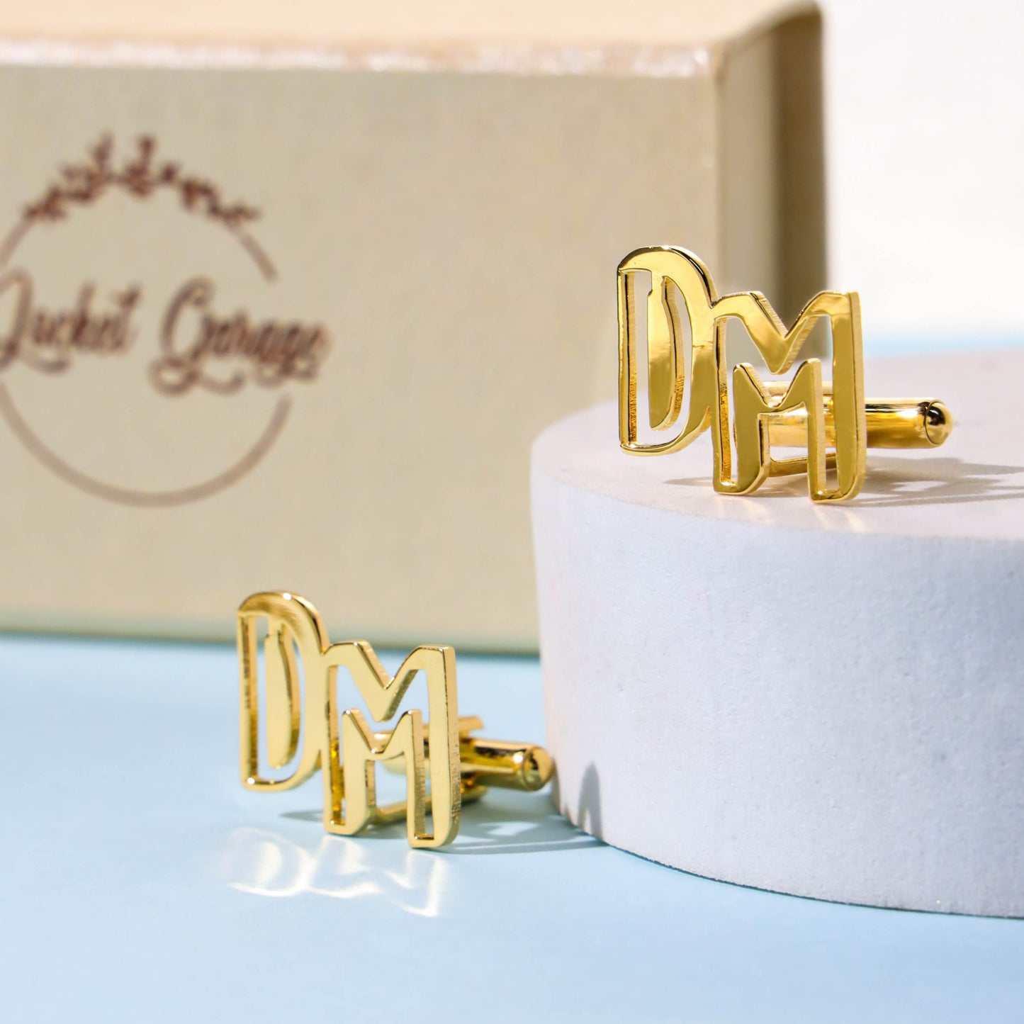 Express Yourself: Custom Cufflinks in One-of-a-Kind Fonts