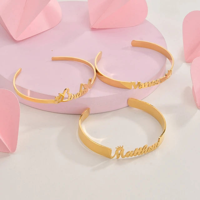 Personalised Adjustable Name bangle