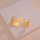 Personalised Luxury Cuff Name Bangle
