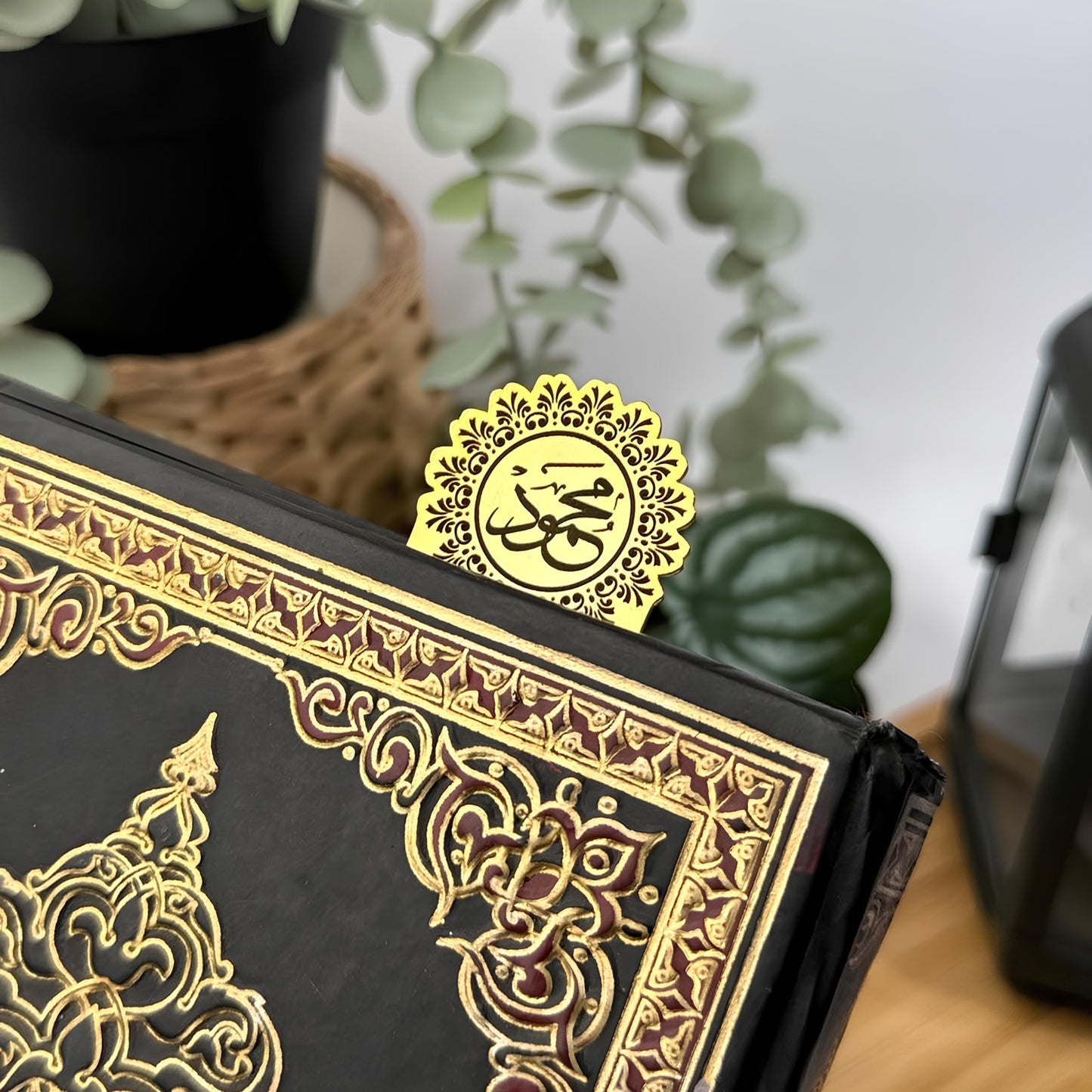 Premium 22-Carat Plated Quran Bookmark with Anti-Tarnish Finish