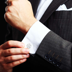 Personalised Monogram Initials Cufflinks
