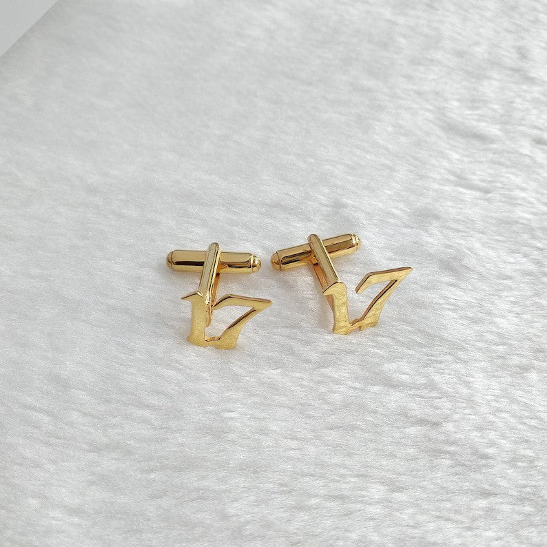 Numbers that Matter: Custom Cufflinks in 22K plated