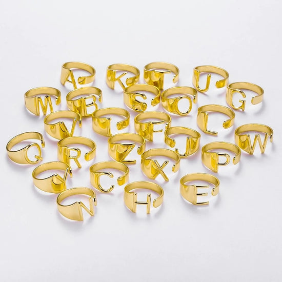 Alphabet Name Ring