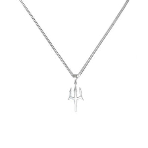 Trident Men Pendant With Chain