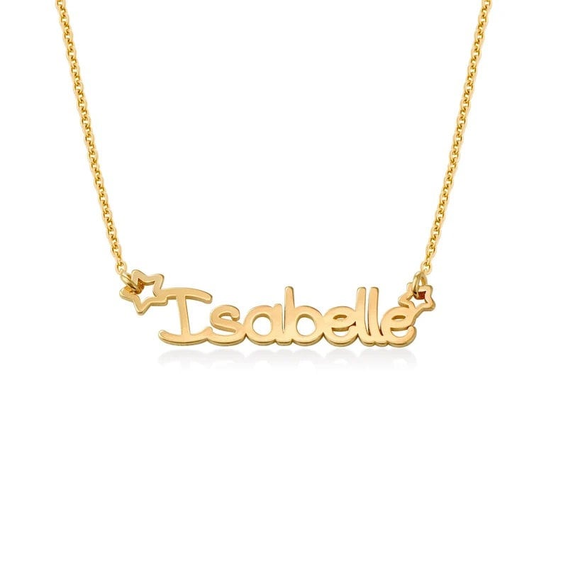 Star Name Necklace For Kids 4 to 12 years