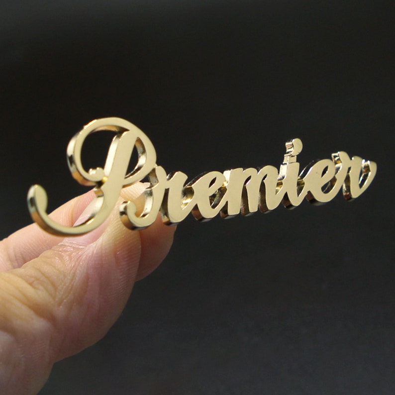 Custom Name Brooch, Personalized Name