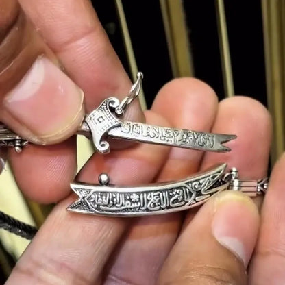 Premium Openable Zulfikar Bracelet – 925 silver plated  & 22 Carat Gold Plated