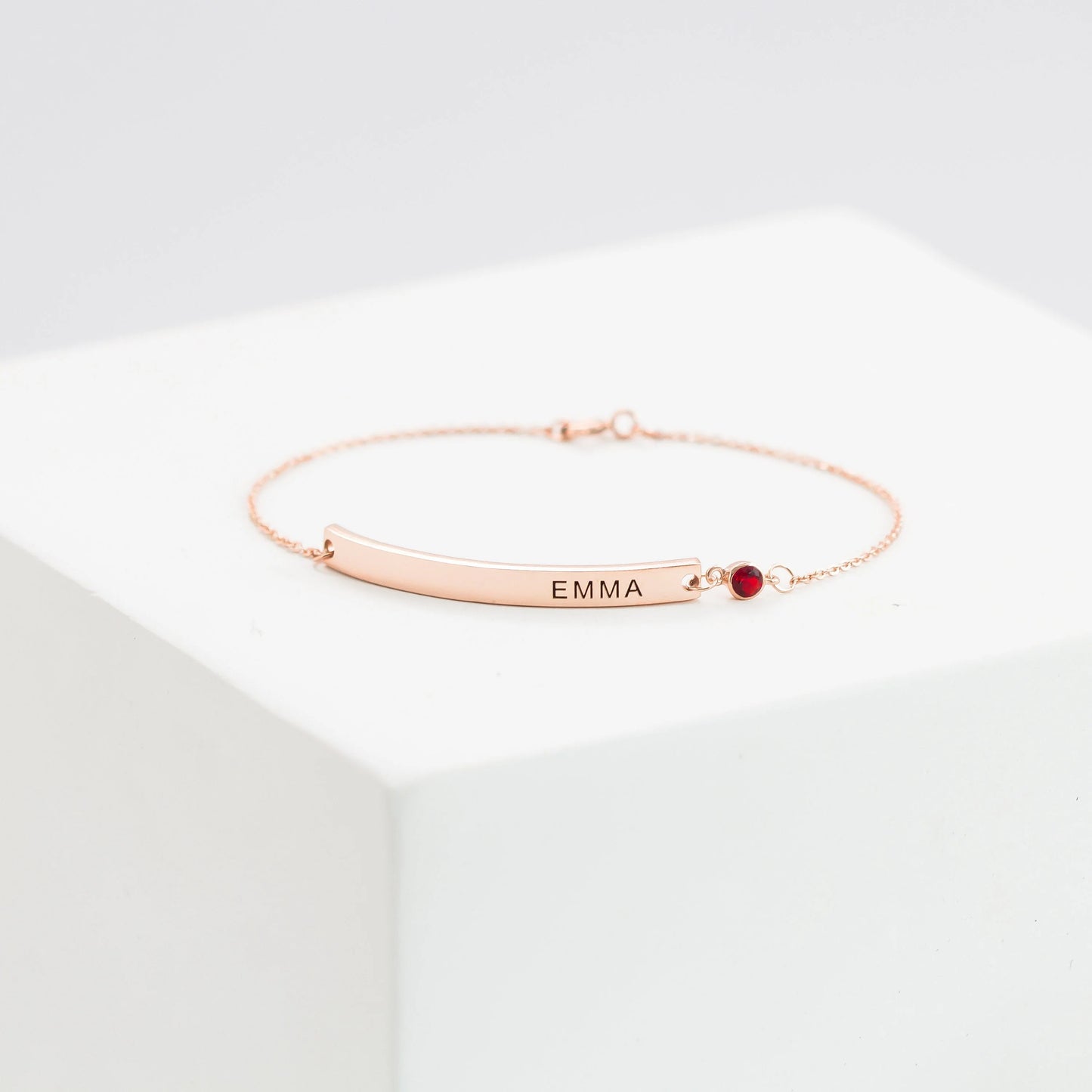 Slim Fit Engraved Personalised Bracelet