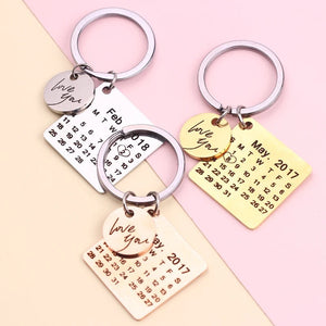 Calender Keychain