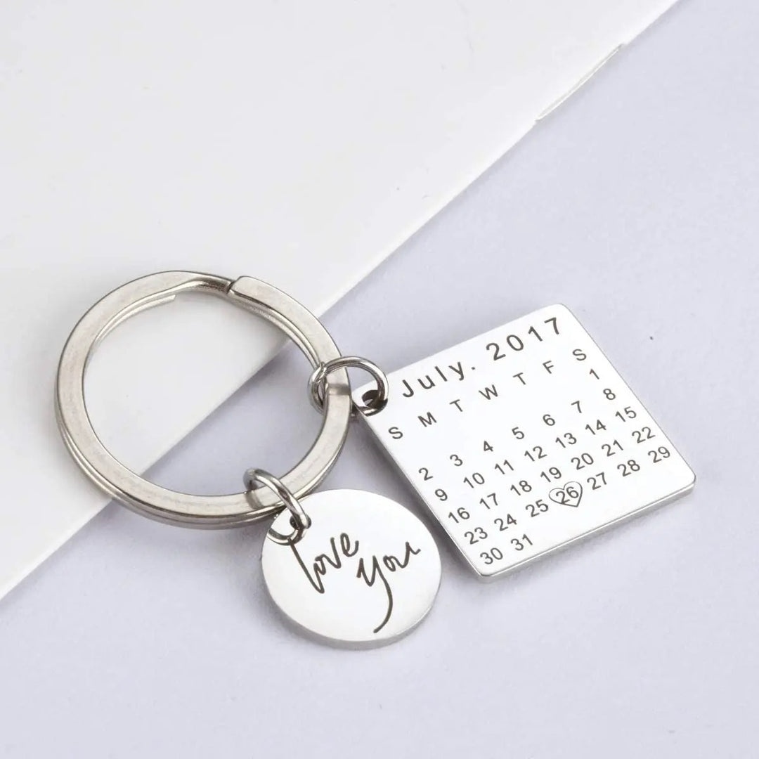 Calender Keychain