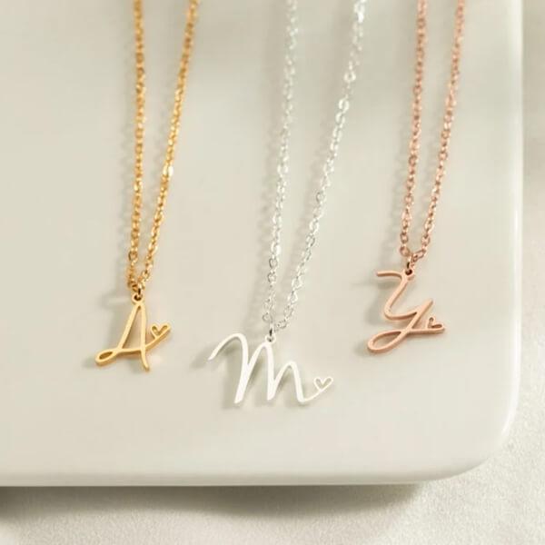 Alphabet Name Necklace