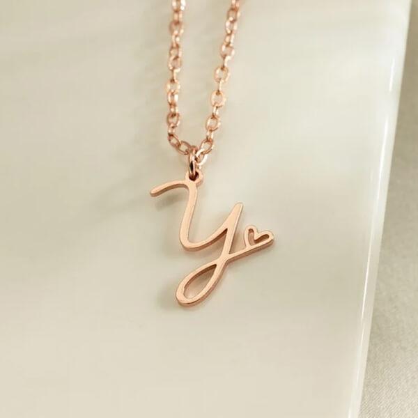 Alphabet Name Necklace