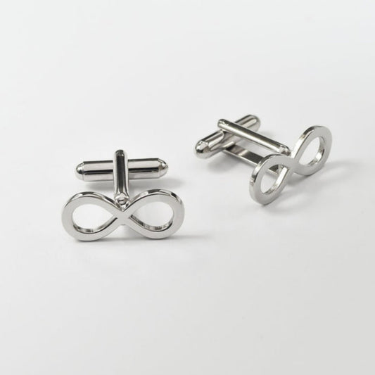 Forever Yours: Custom Infinity Symbol Cufflinks