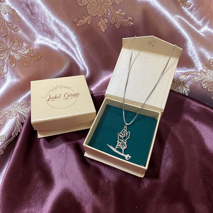 Exclusive Man Kunto Maula Ali Locket – 925 Silver Plated Finish anti-tarnish