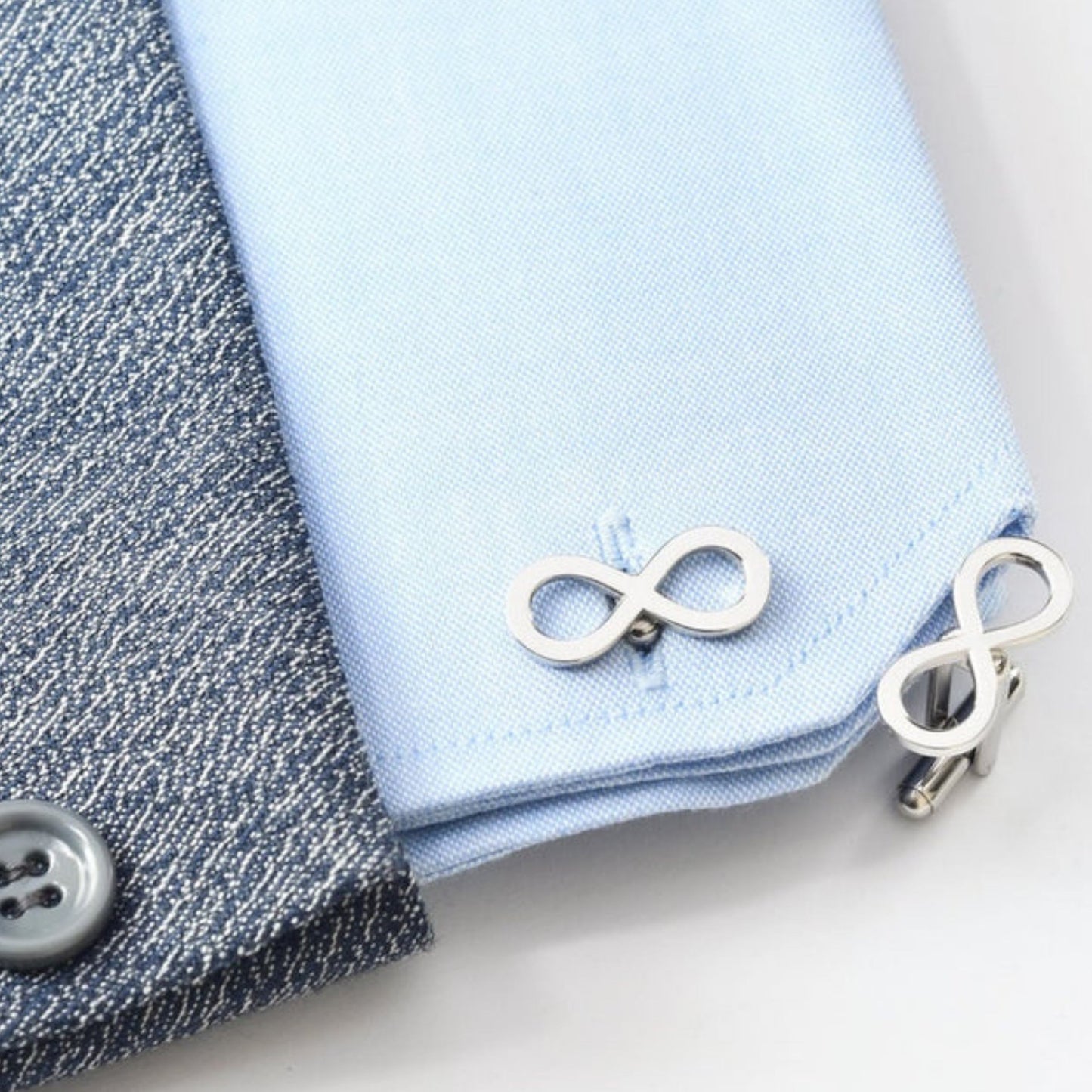 Forever Yours: Custom Infinity Symbol Cufflinks