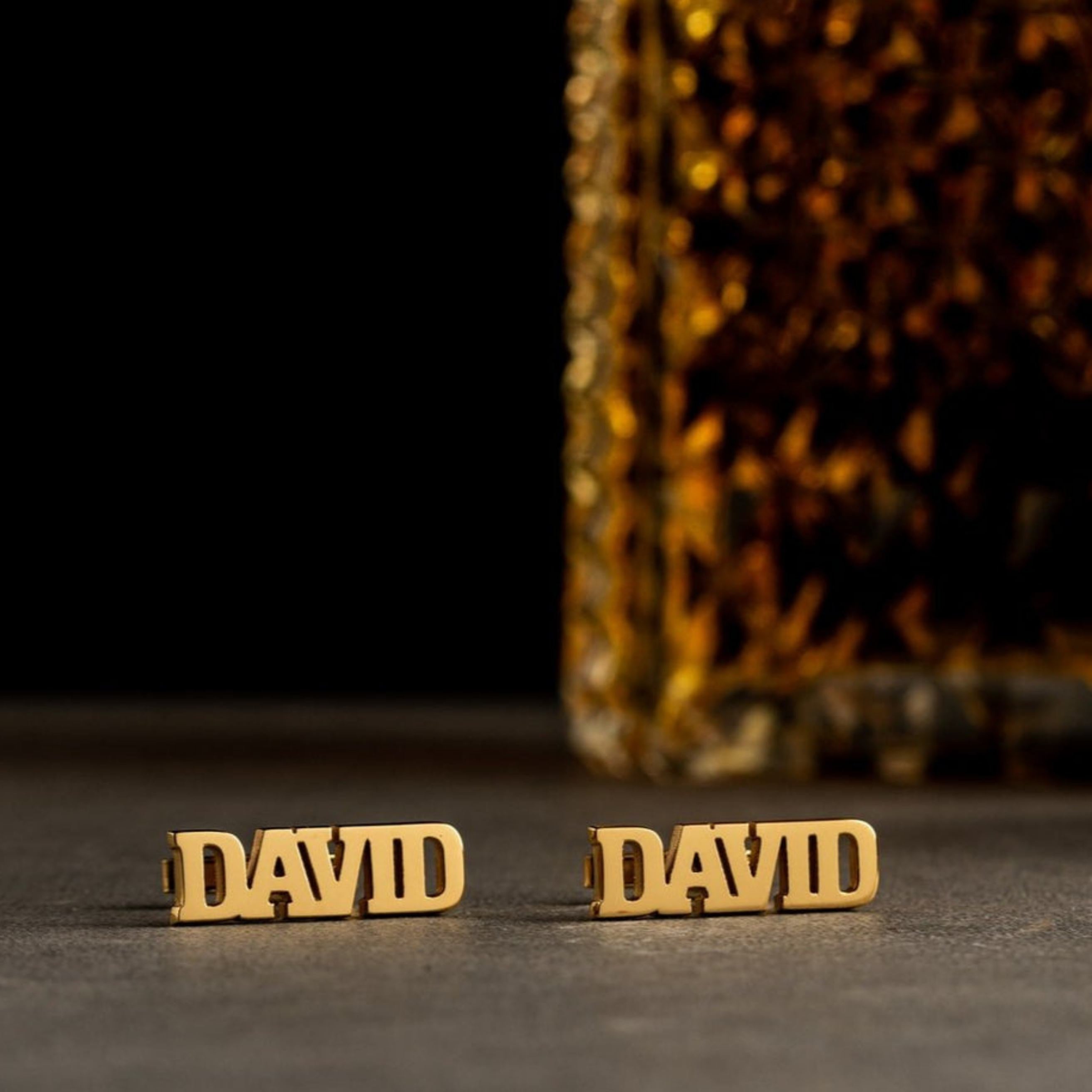 Personalized Perfection: Name-Engraved Cufflinks