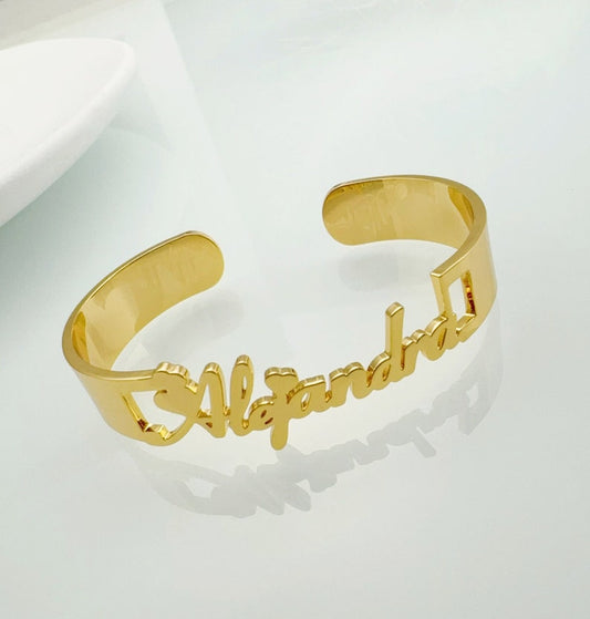 Kids Custom Name Bangle (Age 2-6 years)