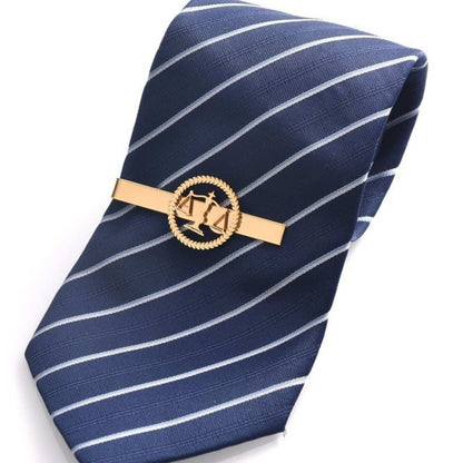 Justice & Honor – Premium 22kt Advocate Logo Tie Pin