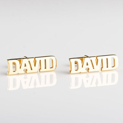 Personalized Perfection: Name-Engraved Cufflinks