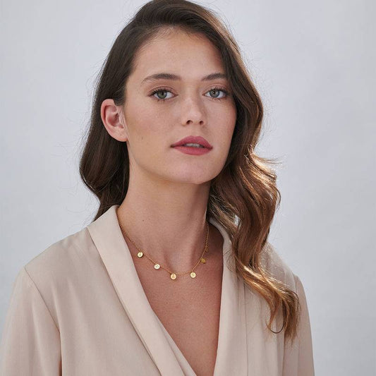 Say It in Gold – Personalized Name Choker Necklace
