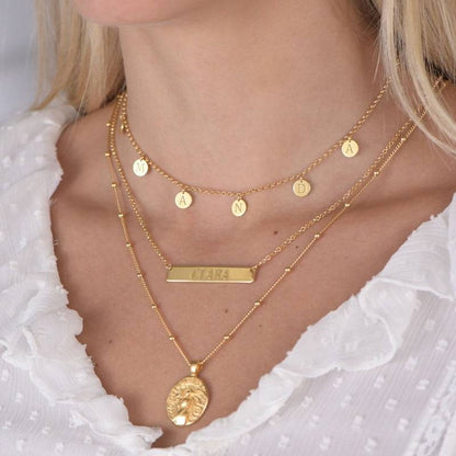 Say It in Gold – Personalized Name Choker Necklace