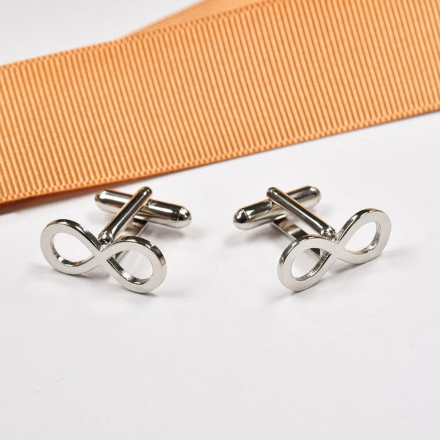 Forever Yours: Custom Infinity Symbol Cufflinks