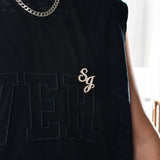 Timeless Style: Custom Diamond Letter Brooches