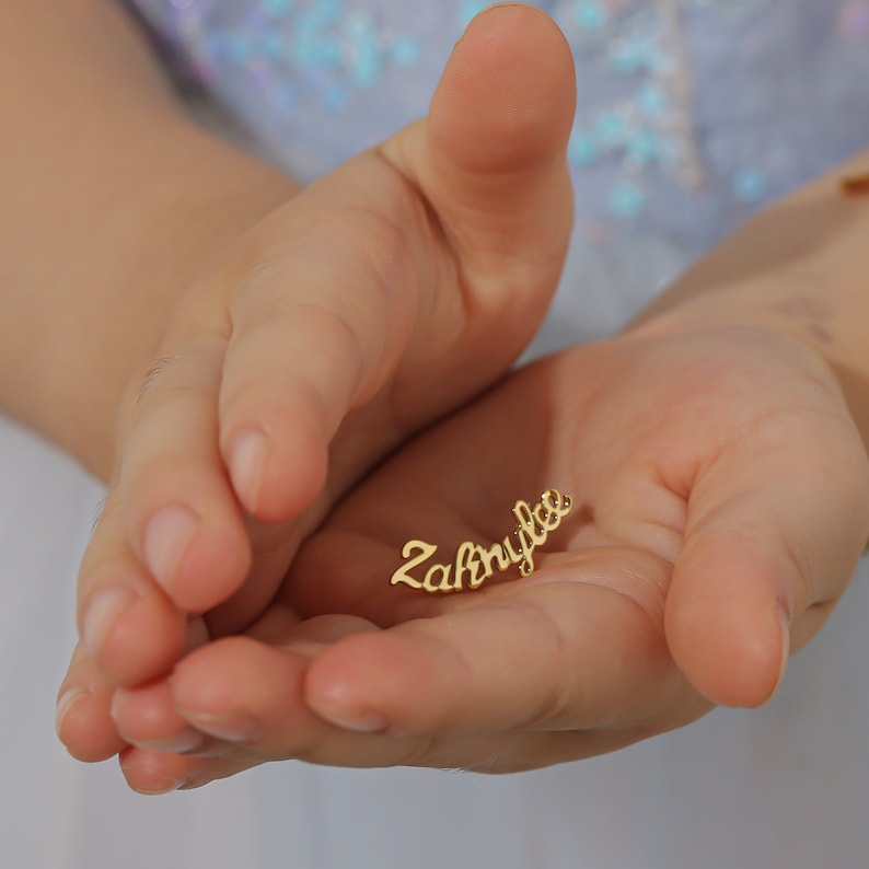 Kids Personalised Name Jewelry Set (Age 4-9 years)