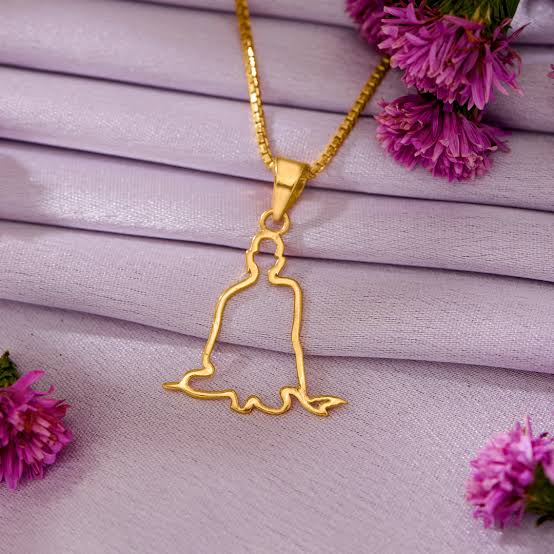 Swami Samarth Necklace – 22K Gold Plated & 925 Silver Plated (Anti-Tarnish)