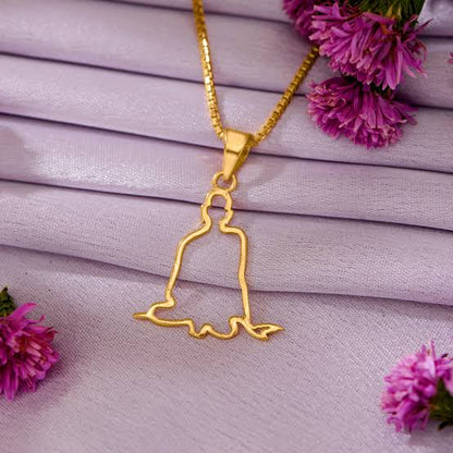 Swami Samarth Necklace – 22K Gold Plated & 925 Silver Plated (Anti-Tarnish)