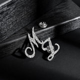 Timeless Style: Custom Diamond Letter Brooches