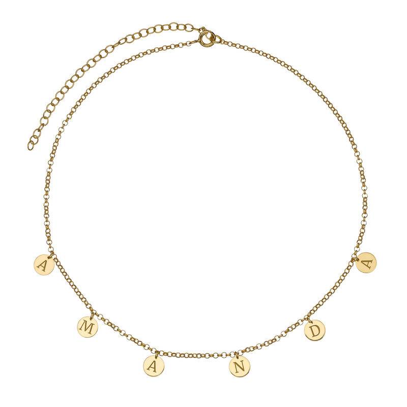 Say It in Gold – Personalized Name Choker Necklace