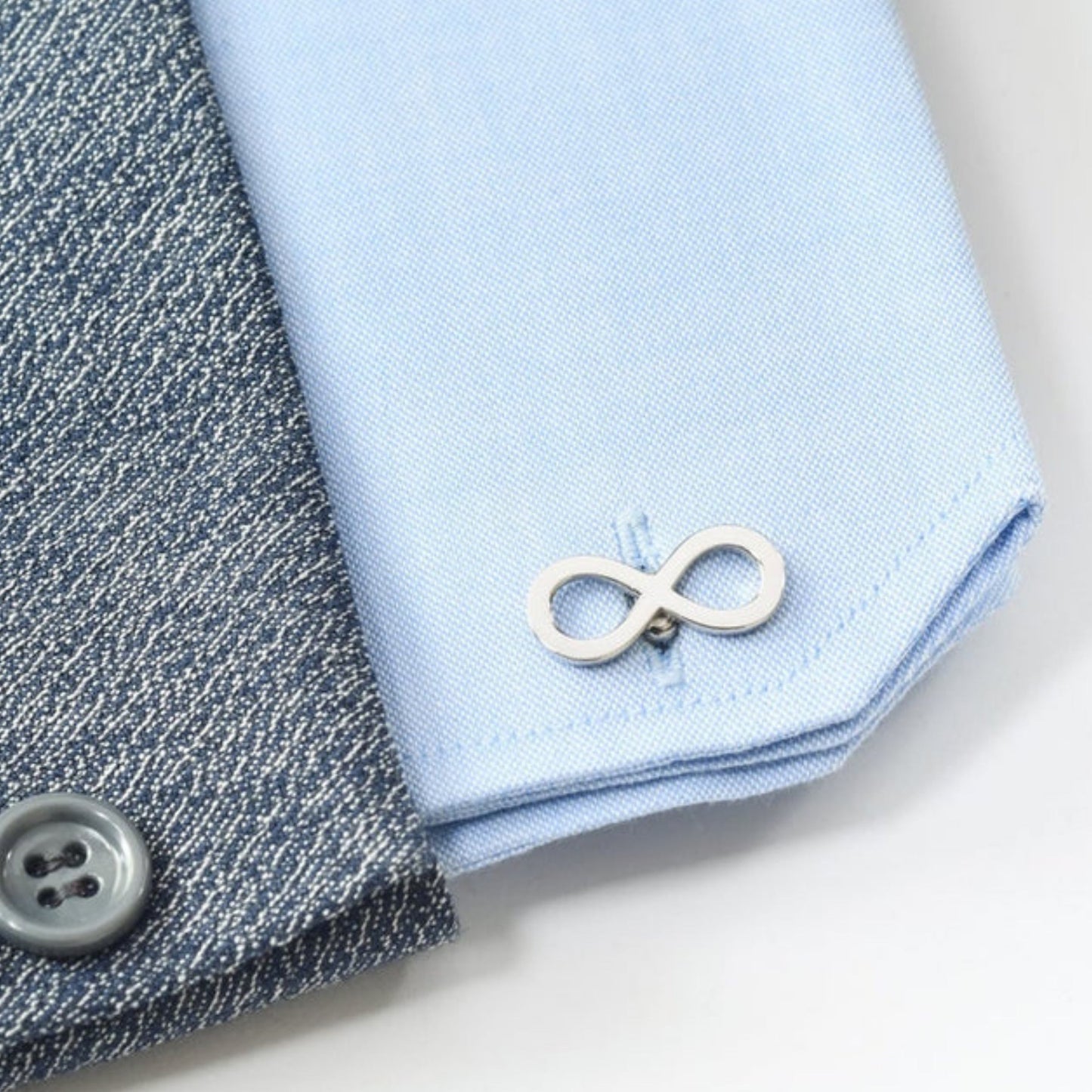 Forever Yours: Custom Infinity Symbol Cufflinks