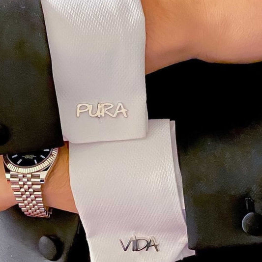 Elegant Custom Cufflinks – Sterling Silver & 22ct Gold Plated (Anti-Tarnish Finish