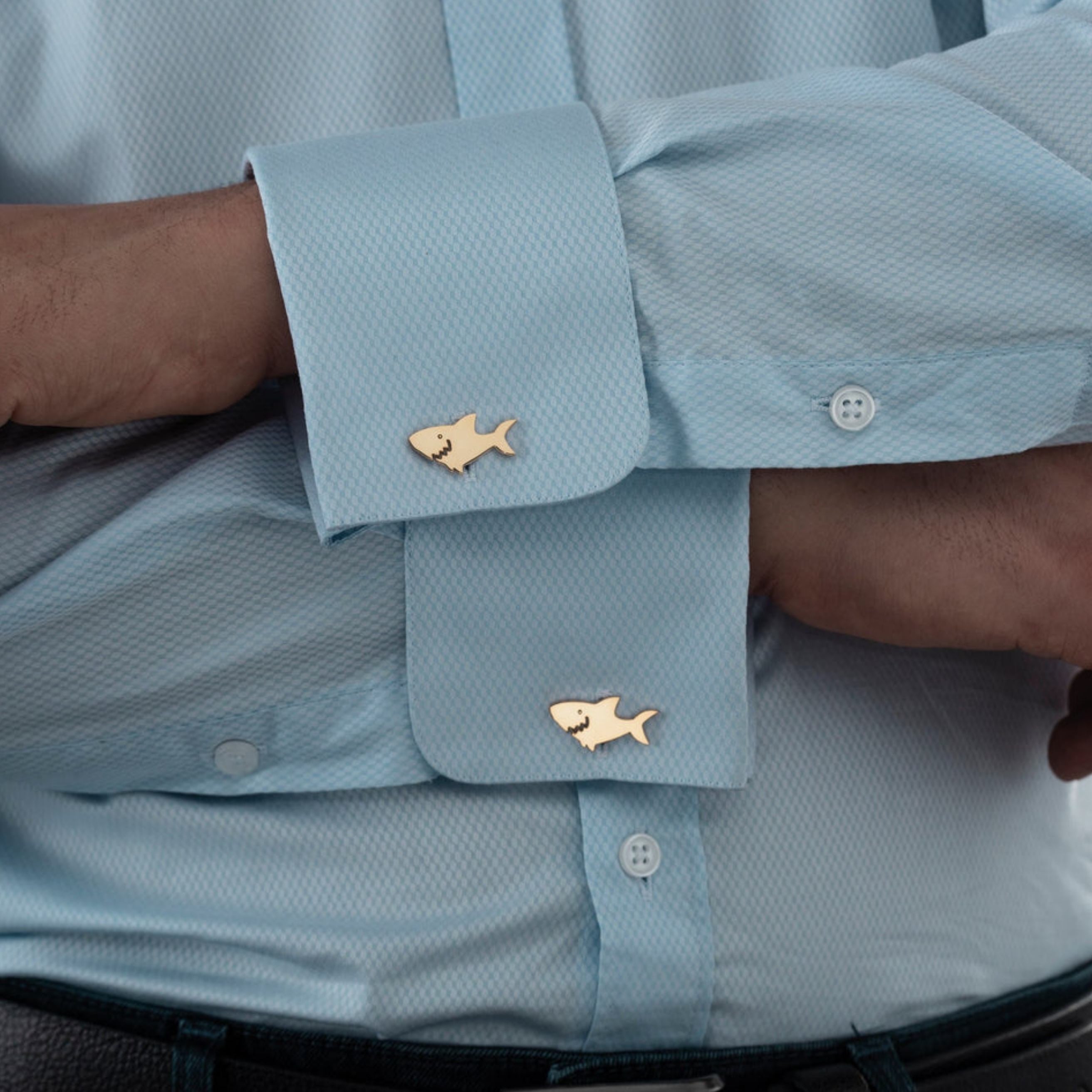 Catch of the Day: Personalized Fish Name Cufflinks