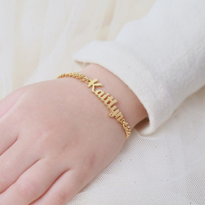 22carat Chain Bracelet For Kids 4 years to 12years unisex
